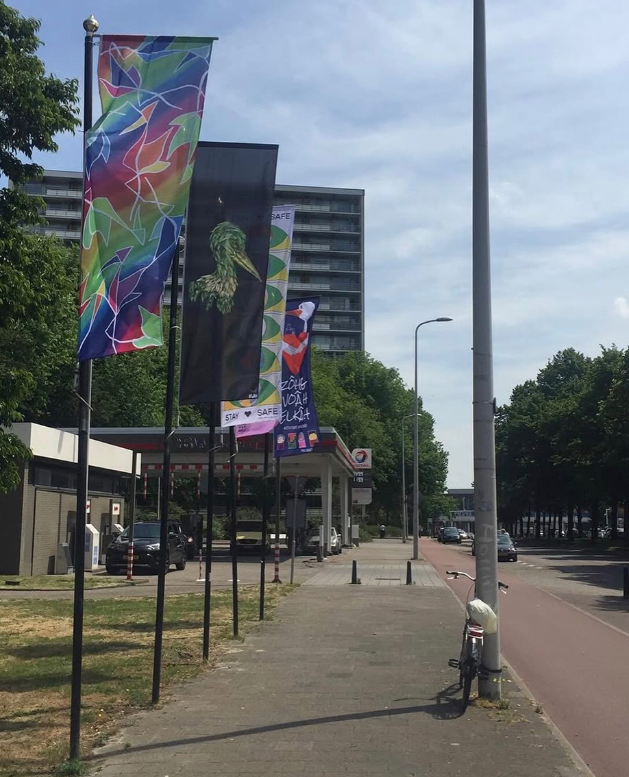 Vlaggen Troelstrakade